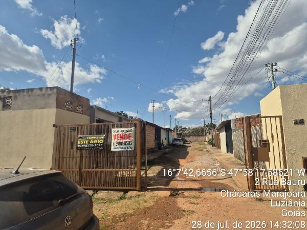 Casa em Luziânia, Chacaras Marajoara, Rua Bauru, N. Sn, Cs 13 Qd 03 Chacara 20, GO. Área: 48.05m2