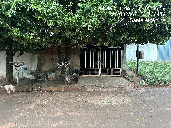 Casa em Santa Albertina, Bairro Jardim Aprazi, Rua Dois N 1651 Qde Pt Lt10, N. 1651, Qde Pt Lt10, SP. Área: 69.68m2