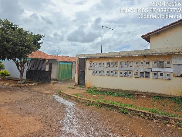 Casa em Cidade Ocidental, Mansoes Recreio Estrela D'alva I, Rua 23, N. Sn, Cs 13 Lt 01 Qd 37, GO. Área: 50.9m2