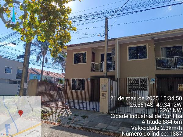 Casa em Curitiba, Cidade Industrial, Rua Giuseppe Covacci Junior, N. 348, ResidÊNcia Nº 01, PR. Área: 70.1m2