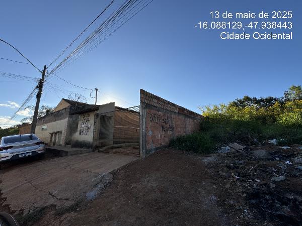 Casa em Cidade Ocidental, Mansoes Recreio Estrela D'alva Iii, Quadra 120, N. Sn, Lt 02, Cs 06, GO. Área: 54.05m2
