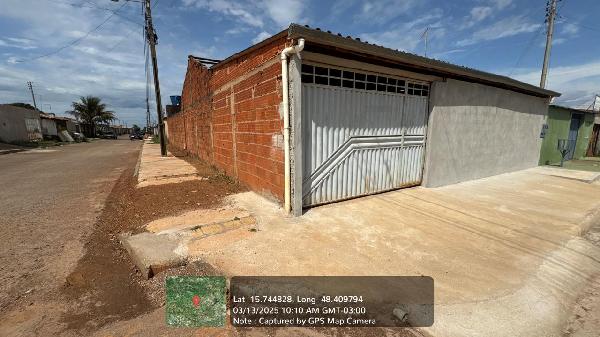 Casa em Cocalzinho de Goiás, Lot Girassol Residen, Rua Xi, N. Sn, Lt 05, Qd 22, GO. Área: 47.5m2