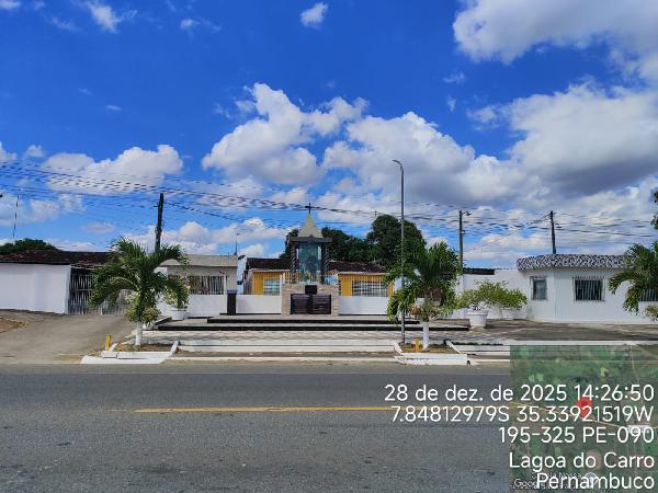 Casa em Lagoa do Carro, Lot Recanto Carpina, Rua Projetada D-2, N. Sn, Area 02 Lt 11, PE. Área: 76.95m2