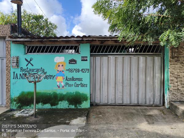 Casa em Santa Rita, Tibiri, Rua Sebastiao Ferreira Santos, N. 231a, Lote 47-A Quadra 3-C, PB. Área: 60.26m2