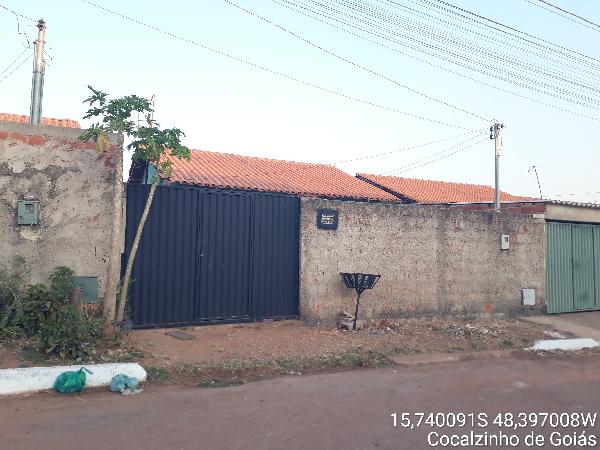 Casa em Cocalzinho de Goiás, Itamar Nobrega Ii, Rua 12, N. Sn, Qd 13, Lt 11, GO. Área: 51.12m2