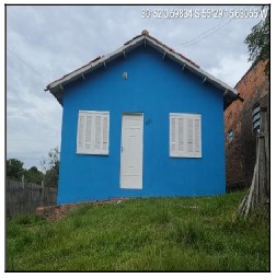 Casa em Santana do Livramento, Jardim Residencial, Rua Alvim Oliveira Torres, N. 231, Qd 59 Lt 04, RS. Área: 37.8m2