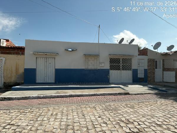 Casa em Caraúbas, Vereador Aroldo Maia, Rua TabeliÃO Reinaldo Fernandes Pimenta, N. 33,, RN. Área: 112.91m2