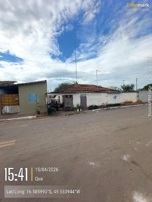 Casa em Nazário, Vi. Santos Dumont, Quadra 21, N. Sn, Cs 209 Rua 08, GO. Área: 73.63m2