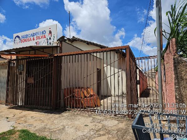 Casa em Valparaíso de Goiás, Jardim Dos Ipes, Rua Manaus, N. Sn, Cs 01, Qd 11, Lt 03, GO. Área: 58.35m2