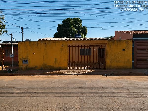 Casa em Campo Grande, Loteamento Vespasiano Martins, Rua Luiz Gustavo Ramos Arruda, N. 82, Lt 21 Qd 08, MS. Área: 73m2