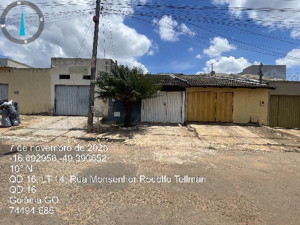 Casa em Goiânia, Jardim Sao Jose, Rua Monsenhor Rodolfo Tellman, N. 02, Lt 14 Qd 16, GO. Área: 60.89m2