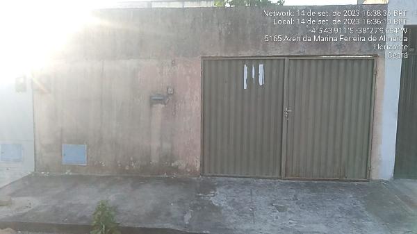 Casa em Horizonte, Vertente, Avenida Marina Ferreira De Almeida, N. 5165, Cs B, CE. Área: 53.14m2