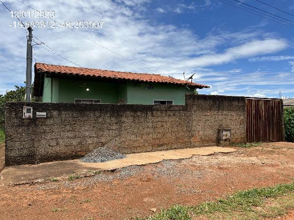 Casa em Padre Bernardo, Monte Alto, R. 14, N. S/N, Lt 06 Qd 21, GO. Área: 51.84m2