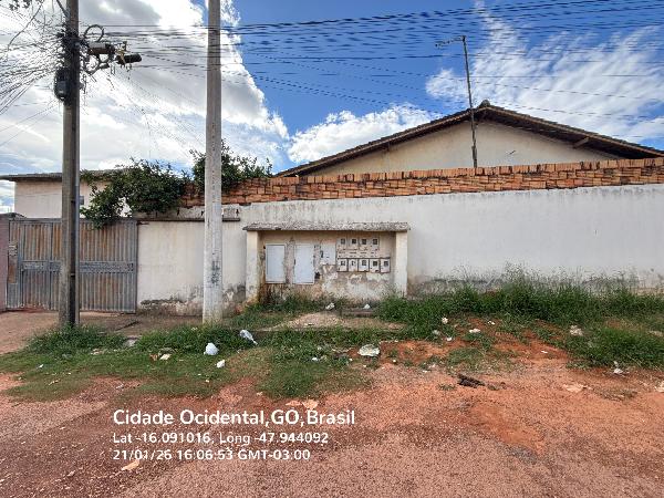Casa em Cidade Ocidental, Mansoes Recreio Estrela D'alva Iii, Quadra 112, N. Sn, Cs 08, GO. Área: 53.14m2