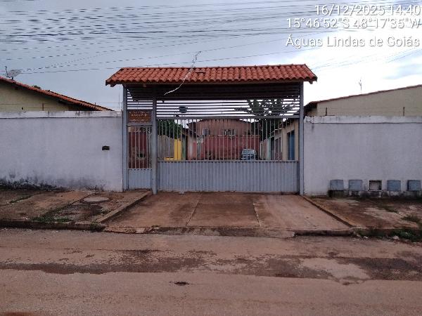 Casa em Águas Lindas de Goiás, Jardim Santa Lucia, Qd 42, Lt 21, N. Sn, Cs F, GO. Área: 61.16m2