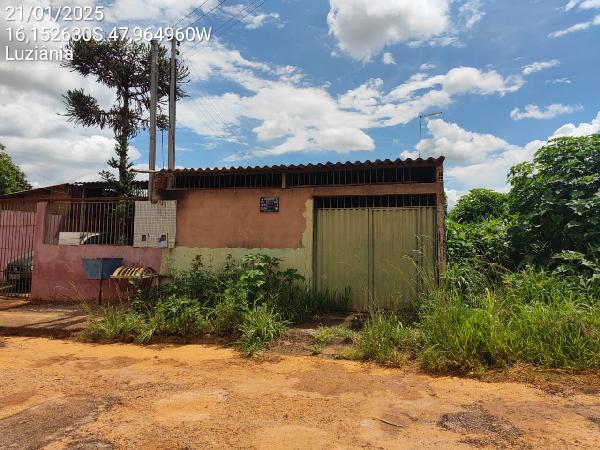 Casa em Luziânia, Parque Estrela Dalva Ix, Rua 112, N. Sn, Cs 02 Qd 330 Lt 12, GO. Área: 58.65m2