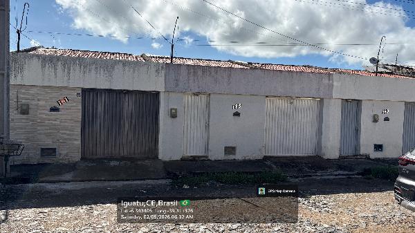 Casa em Iguatu, Areias Ii, Rua Moacir Torres Bandeira ( Ant Rua Projetada A), N. 185, Lt  22 Qd G, CE. Área: 101.34m2