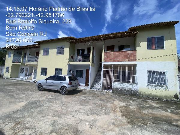 Apartamento em São Gonçalo, Bom Retiro, Rua Souza Costa, N. 1128, Apto 204, ., RJ. Área: 61.5m2