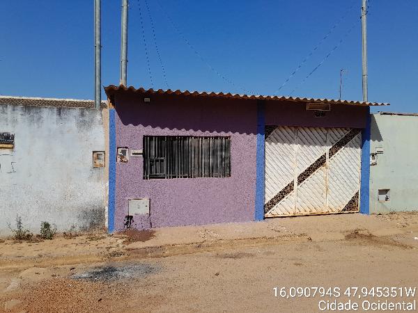 Casa em Cidade Ocidental, Mansoes Recreio Estrela D'alva Iii, Avenida 5, N. Sn, Cs 02, Lt 09, Qd 106, GO. Área: 47.23m2