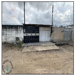 Casa em Santa Rita, Santo Amaro, Rua Raios De Sol (Antiga Rua Projetada), N. 533a, Qd 5c Lt 42a, PB. Área: 63.36m2