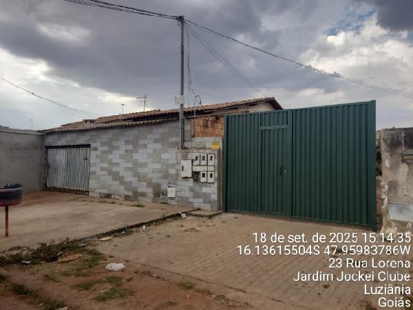 Casa em Luziânia, Jardim Zuleika, Rua Lorena, N. Sn, Cs 05 Qd 14 Lt 19 Vg 05, GO. Área: 60m2