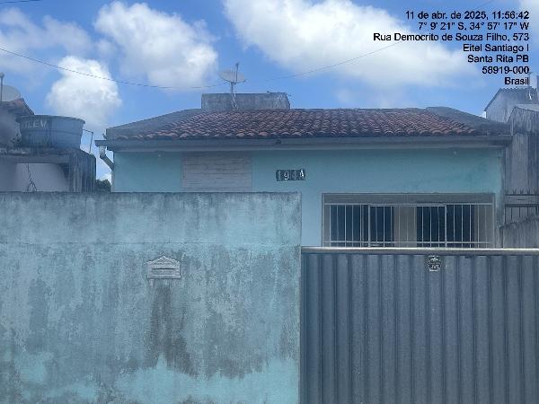 Casa em Santa Rita, Planalto Tibiri Ii, Rua Democrito De Souza Filho, N. 194a, Qd 15c Lt 34-A1, PB. Área: 69.17m2