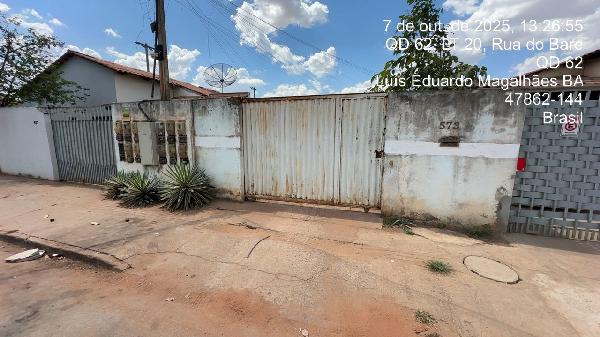 Casa em Luís Eduardo Magalhães, Jardim Das Acacias, Rua Do Baru, N. 573, Casa 08, Lts 20 E 21, Qd 62, BA. Área: 67.09m2