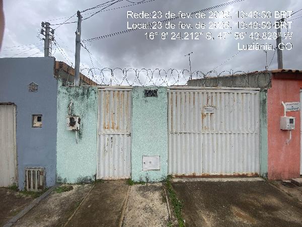 Casa em Luziânia, Jardim Do Inga Gleba B, Quadra 128, N. Sn, Cs 01 Lt 16 Rua Pedro Ribeiro Da Silv, GO. Área: 59.46m2