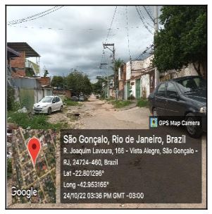 Casa em São Gonçalo, Vista Alegre, Rua Joaquim Lavoura, N. 901, Cs 01, RJ. Área: 49.36m2