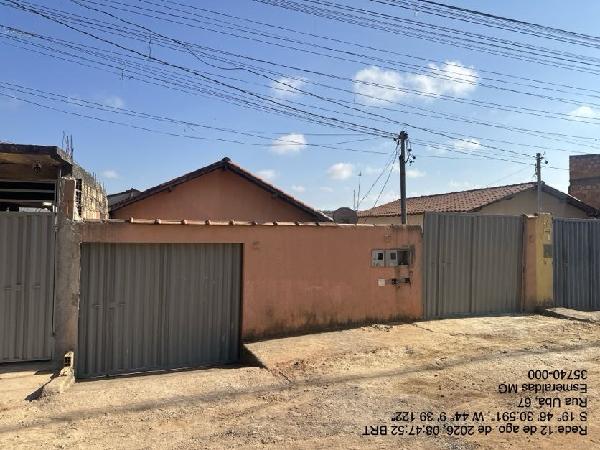 Casa em Esmeraldas, Sao Francisco De Assis, Rua Uba, N. 85, Casa 01, MG. Área: 52.33m2