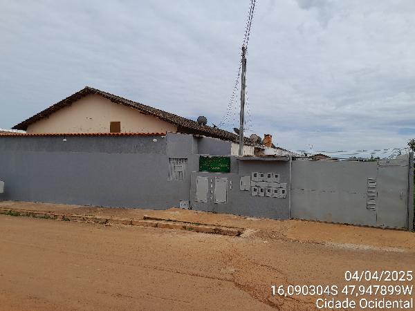 Casa em Cidade Ocidental, Mansoes Recreio Estrela D'alva I, Quadra 23, N. Sn, Lt 03 Cs 01 Rua 15, GO. Área: 52.5m2