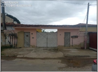Casa em Nova Iguaçu, Cabuçu, Rua Nara, N. 619, Qd 14 Lt 20 Cs 08, RJ. Área: 54.24m2
