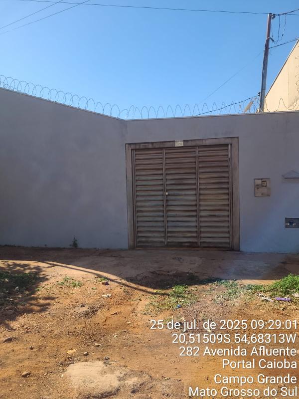 Casa em Campo Grande, Loteamento Rancho Alegre Ii, Rua Paratudo, N. 277, Casa 01 Vg. 33 Qd. 08, MS. Área: 63m2