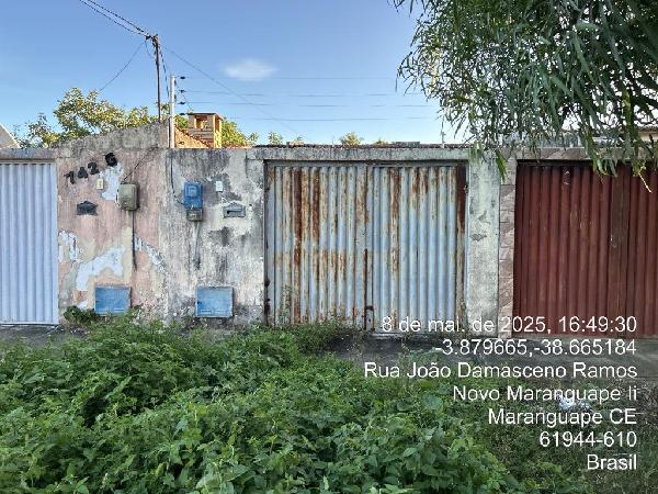 Casa em Maranguape, Novo Maranguape Ii, Rua Capitao Holdermes Vieira, N. 742f, 203loteamento Novo Maranguape, CE. Área: 65m2