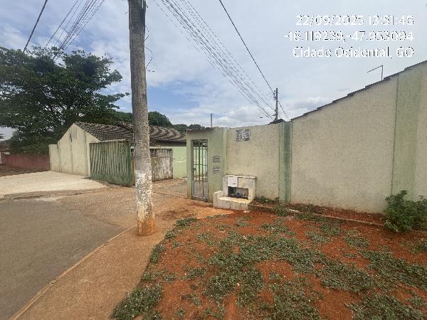 Casa em Cidade Ocidental, Ocidental Parque, Quadra 1, N. Sn, Cs 30, Lt 19 Frente Com O Acesso, GO. Área: 55.56m2