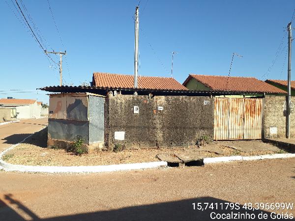 Casa em Cocalzinho de Goiás, Itamar Nobrega Ii, Rua 14, N. Sn, Qd 13, Lt 48, GO. Área: 51.12m2