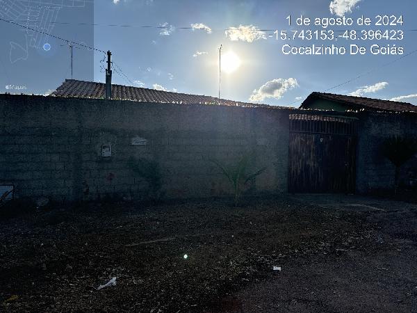 Casa em Cocalzinho de Goiás, Itamar Nobrega Ii, Rua 18, N. Sn, Qd 17, Lt 12, GO. Área: 47.5m2