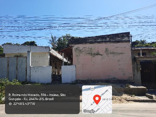 Casa em São Gonçalo, Itauna, Rua Raimundo Macedo, N. 531,, RJ. Área: 40m2