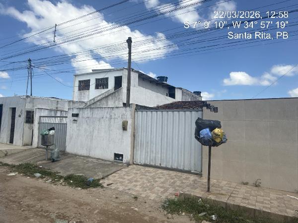 Casa em Santa Rita, Planalto Tibiri Ii, Rua Conde D´Eu, N. 432 B, Lt 20b Qd 03a, PB. Área: 69.68m2