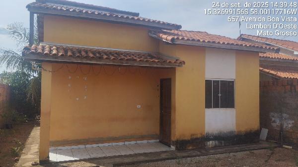 Casa em Acorizal, M Lambari D Oeste, Rua Vittorazzi, N. S/N, Qd05 Lt04, MT. Área: 60.9m2