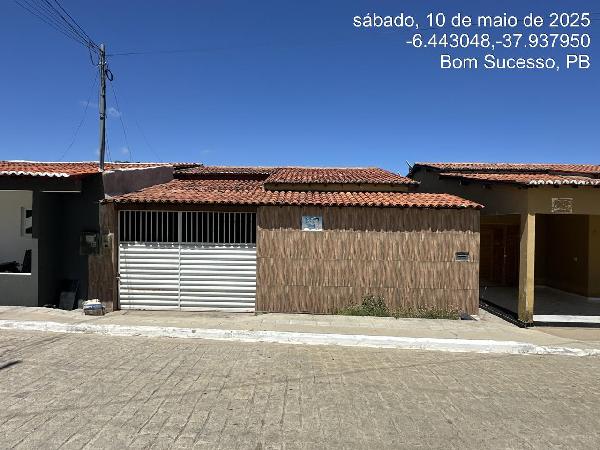 Casa em Bom Sucesso, Centro, Rua A Ser Criada ( R. Fran. GonÇAlves Almeida), N. S/N,, PB. Área: 78.6m2