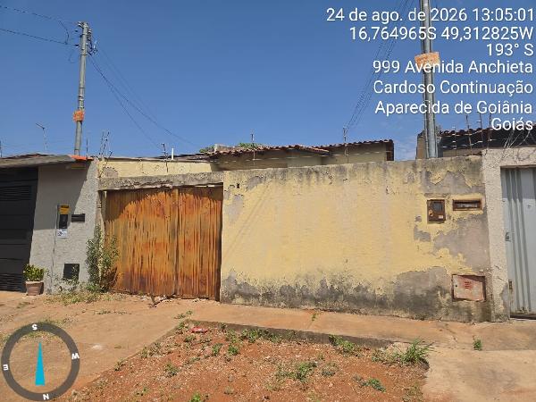 Casa em Aparecida de Goiânia, Cardoso Continuacao, Avenida Anchieta, N. Sn, Cs 01 Lt 18 Qd 58, GO. Área: 69.17m2