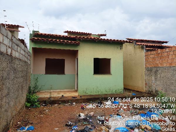 Casa em Santo Antônio do Descoberto, Parque Estrela Dalva Xvi, Quadra 225, N. Sn, Lt 11 Rua 90, GO. Área: 61.27m2