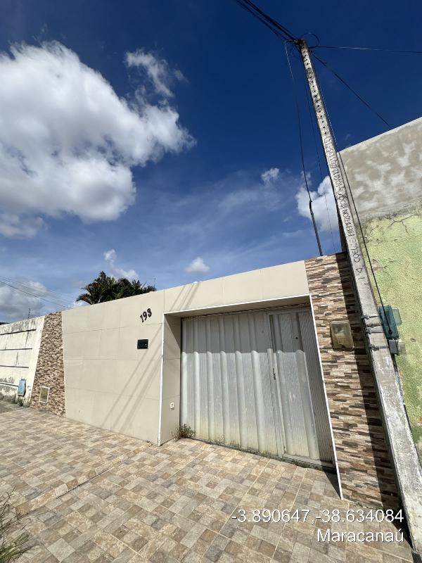 Casa em Maracanaú, Furna Da Onca, R 17 (Atual Rua Radialista Silvana Albuquerque), N. 193, Lt 45 Qd 20, CE. Área: 82m2