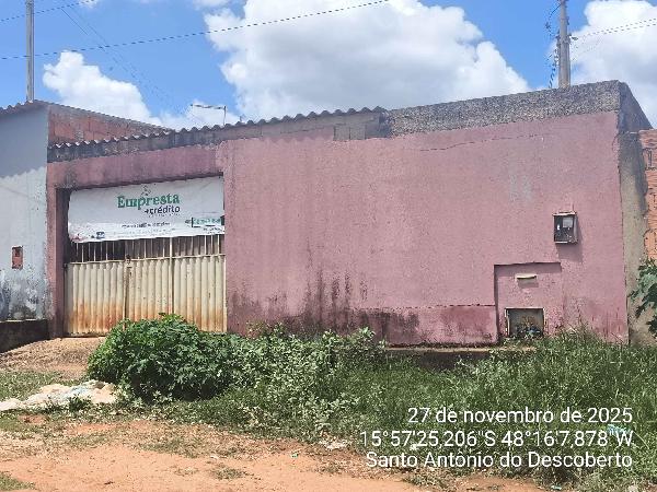 Casa em Santo Antônio do Descoberto, Parque Estrela Dalva Xi, Quadra Quadra 80, N. Sn, Lt 16, GO. Área: 53.41m2