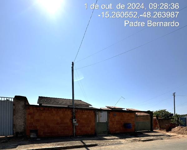 Casa em Padre Bernardo, Lot Vila Divineia, Avenida GoiÁS, N. S/N, Qd 08, Lt 06, GO. Área: 69.68m2