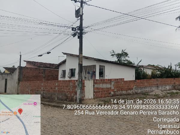 Casa em Igarassu, Tabatinga, Rua Severino Pereira De Araújo, N. 35, Lt 02h3 Qd H, PE. Área: 51.48m2 Casa em Igarassu, Tabatinga, Rua Severino Pereira De Araújo, N. 35, Lt 02h3 Qd H, PE. Área: 51.48m2