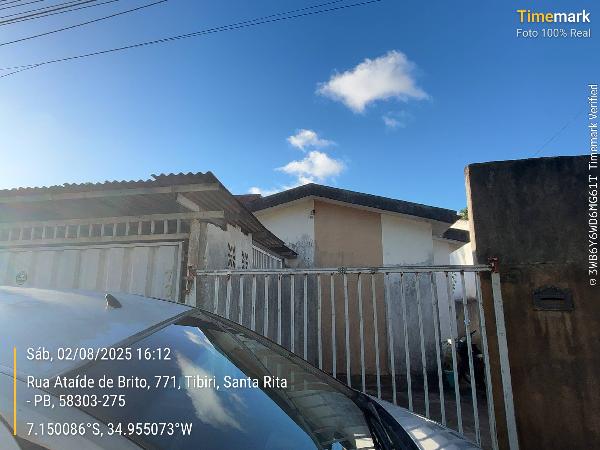Casa em Santa Rita, Jardim Europa, Rua  Ataide De Brito, N. 732, Cs 01 Lot 15 Qd 10-B, PB. Área: 61.6m2