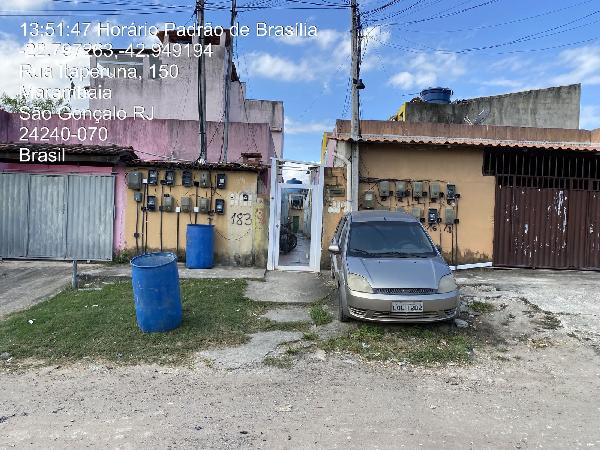 Casa em São Gonçalo, Marambaia, Rua Itaperuna, N. 183, Cs 17 Lt 15 Qd 09, RJ. Área: 34.35m2