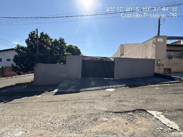 Casa em Cornélio Procópio, Setor 03, Rua Mario Teixeira B Jr, N. 20, Lote 23 Da  Quadra 07, PR. Área: 48.17m2